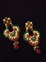 La Trendz Delicate drop coloring antique earrings For Women