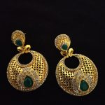 La Trendz Rajwadi Matte Gold Plated Earring For Women