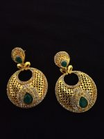 La Trendz Rajwadi Matte Gold Plated Earring For Women