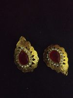 La Trendz Stud Gold Plated Ethnic Earrings For Womens - Image 2