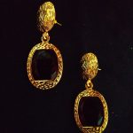 La Trendz Oval Shape Gold Plated Ethnic Earrings For Womens