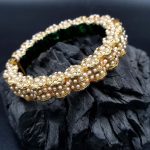 La Trendz Mooti Rajasthani Gokru Gold Polish Bangles For Women