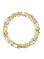 La Trendz Openable Handmade Enamel Handmade Gold Polish Bangles For Women - Image 2