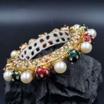 La Trendz Openable Elegant Multi Color Kada Bangles For Women