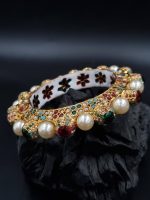 La Trendz Openable Elegant Multi Color Kada Bangles For Women