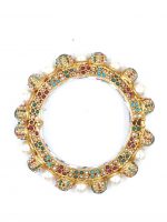 La Trendz Openable Elegant Multi Color Kada Bangles For Women - Image 2