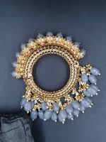 La Trendz Gold Plated Multicolor Openable Pacheli Bangle For Women - Image 7