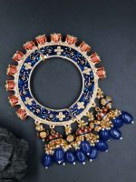 La Trendz Gold Plated Ethnic patla/kada Bangles for Women - Image 7