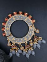 La Trendz Gold Plated Ethnic patla/kada Bangles for Women