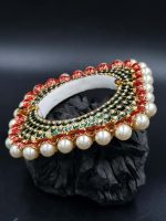 La Trendz Square Shape Openable Elegant Multi Color Kada Bangles For Women - Image 3