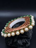 La Trendz Square Shape Openable Elegant Multi Color Kada Bangles For Women - Image 2