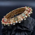 La Trendz Openable Elegant Multi Color Kada Bangles For Women