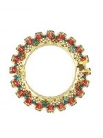 La Trendz Openable Elegant Multi Color Kada Bangles For Women - Image 3