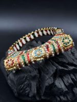 La Trendz Openable Unique Shape Elegant Multi Color Kada Bangles For Women
