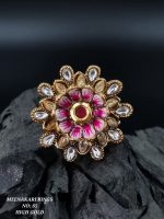 La Trendz Kundan Enamel Jewelry High Gold Polish For Women