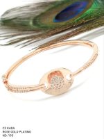 La Trendz Brass CZ Stone Fancy Elegant Kada For Women