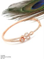 La Trendz Brass CZ Stone Western Elegant Kada For Women - Image 2