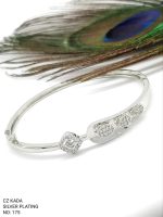 La Trendz Brass CZ Stone Alluring Elegant Kada For Women - Image 2