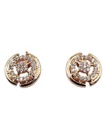 La Trendz Brass CZ Stud Daily Wear Earring For Women - Image 2