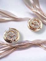 La Trendz Brass CZ Stud Daily Wear Earring For Women