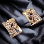 La Trendz Brass CZ Stud Daily Wear Earring For Women
