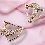 La Trendz Brass CZ Stud Daily Wear Earring For Women