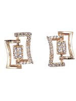 La Trendz Brass CZ Stud Daily Wear Earring For Women - Image 2