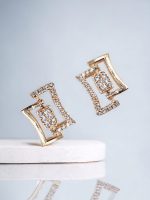 La Trendz Brass CZ Stud Daily Wear Earring For Women