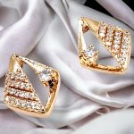 La Trendz Brass CZ Stud Daily Wear Earring For Women