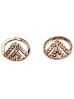 La Trendz Brass CZ Stud Daily Wear Earring For Women - Image 2