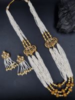 La Trendz Beautiful Party Crystal Necklace Set For Women