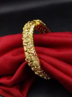 La Trendz High Gold Polish Traditional Ethnic Bangles 1 PCS