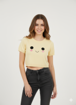 La Trendz Wholesale Knitted Floral Crop Top for Women | Trendy Sleeveless Summer Tops in Bulk - Image 3