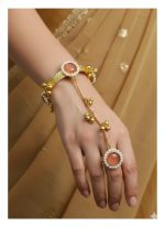 Traditional Kundan Hathphool Bracelet Ring Set | Indian Bridal Hand Jewelry | Bulk Supply for Resellers - Image 4