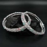 Designer Fancy Style Party wear CZ Design Jewellery Bangle Set of 4