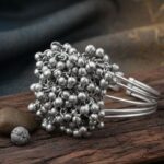 Wholesale Silver Plated Ghungroo Oxidised Kada Bulk Supplier