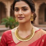 Wholesale South Indian Laxmi Coin Necklace Set Brass Imitation Jewellery Supplier