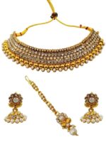 Wholesale Antique Choker Gold Plated Alloy Ethnic Jewellery Supplier - Image 4