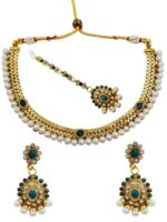 Wholesale Traditional Necklace Set Gold Plated Jewellery Supplier - Image 6