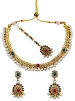 Wholesale Traditional Necklace Set Gold Plated Jewellery Supplier - Image 4