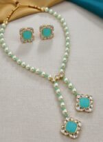 Wholesale Kundan Carving Stone Gold Plated Jewelry Set Export Quality Supplier - Image 4