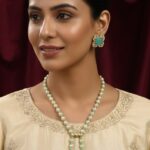 Wholesale Kundan Carving Stone Gold Plated Jewelry Set Export Quality Supplier