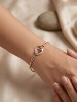 Wholesale Rose Gold Plated American Diamond Bracelets | Bulk Fashion Jewellery