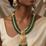 Wholesale Multi Layer Beaded Gold Plated Kundan Jewellery Set | Bulk Export Quality Imitation Jewellery
