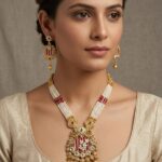 Wholesale Rajwadi Matte Gold Plated Kundan Jaipur Jewellery | Bulk Fashion Jewelry Manufacturer