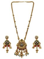 Wholesale Rajwadi Matte Gold Plated Kundan Jaipur Jewellery | Bulk Fashion Jewelry Manufacturer - Image 3