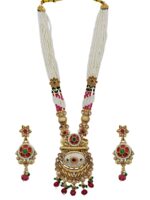 Wholesale Rajwadi Matte Gold Plated Kundan Jaipur Jewellery | Bulk Fashion Jewelry Manufacturer - Image 3