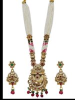 Wholesale Rajwadi Matte Gold Plated Kundan Jaipur Jewellery | Bulk Fashion Jewelry Manufacturer - Image 3
