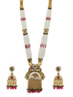 Wholesale Rajwadi Matte Gold Plated Kundan Jaipur Jewellery | Bulk Fashion Jewelry Manufacturer - Image 3