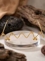 Wholesale Gold Plated Pearl Facelet – Bulk Fashion Imitation Jewellery Supplier - Image 2